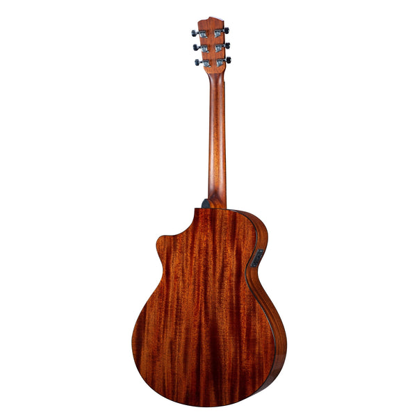 Breedlove Discovery S Dreadnought Concerto Edgeburst CE European - African mahogany - El Cajon Guitars and Music