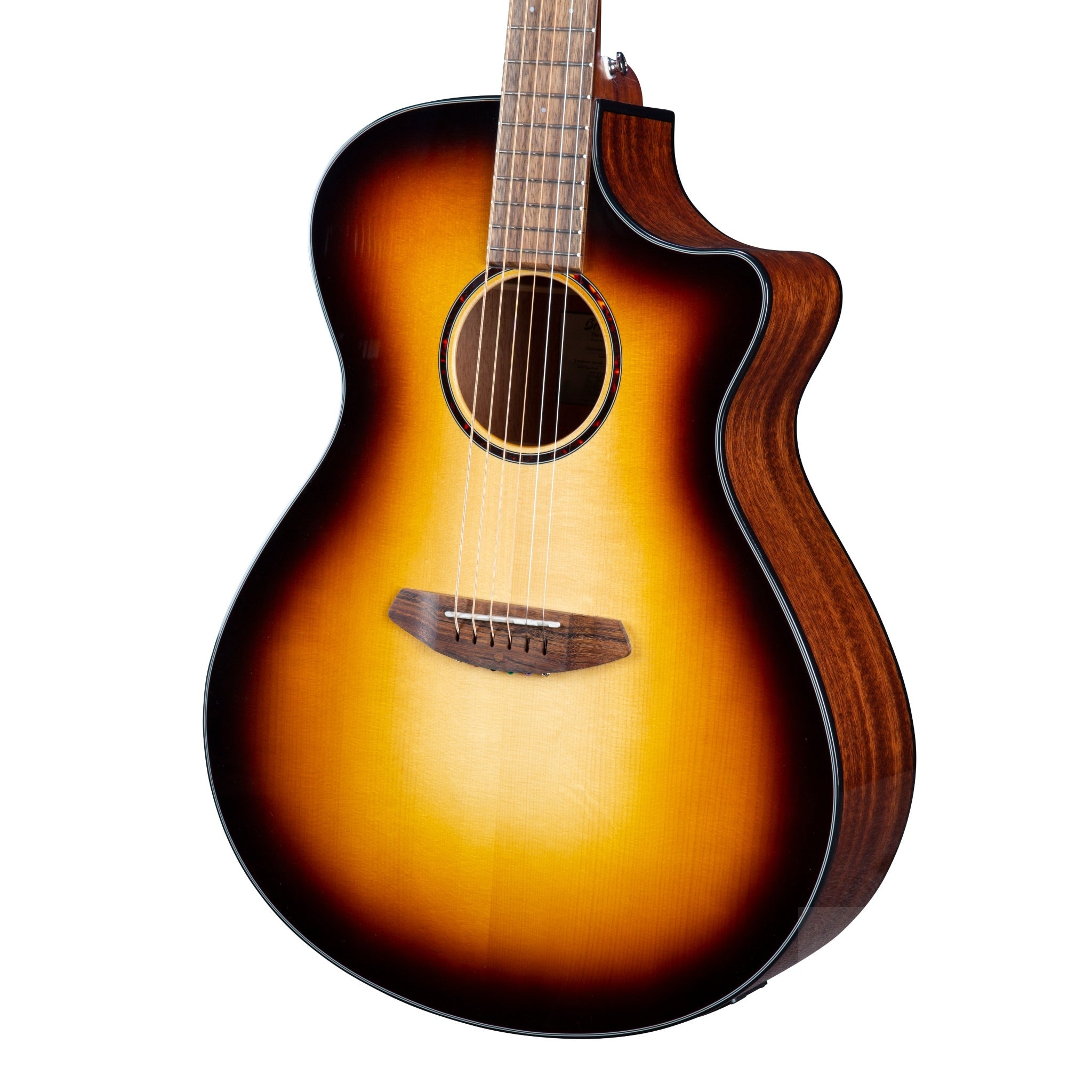 Breedlove Discovery S Dreadnought Concerto Edgeburst CE European - African mahogany - El Cajon Guitars and Music