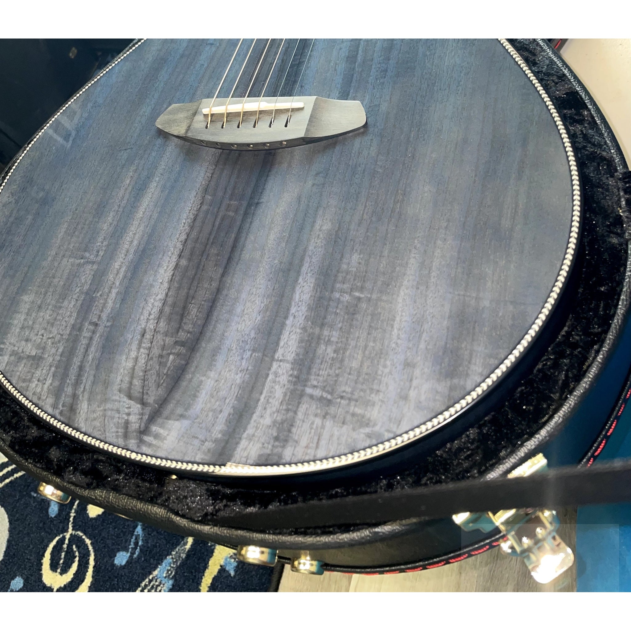 Breedlove Oregon Concert Stormy Night CE USA - Made Oregon Series Guitars Myrtlewood - Myrtlewood - Deluxe Hardshell Case Included!!! - El Cajon Guitars and Music