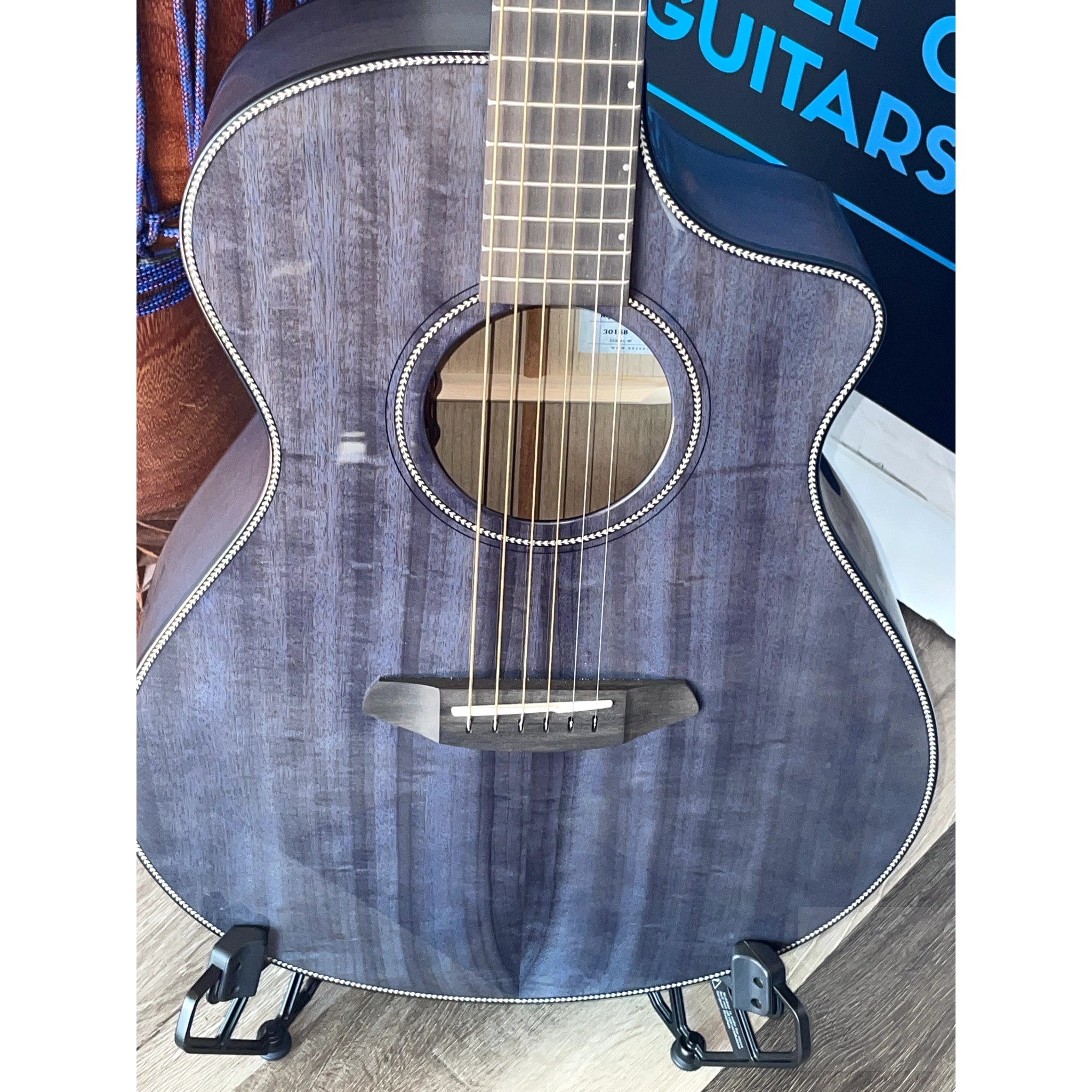 Breedlove Oregon Concert Stormy Night CE USA - Made Oregon Series Guitars Myrtlewood - Myrtlewood - Deluxe Hardshell Case Included!!! - El Cajon Guitars and Music