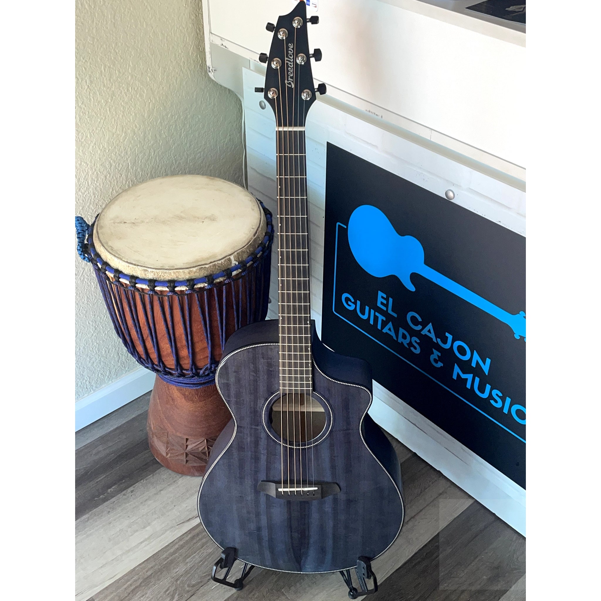 Breedlove Oregon Concert Stormy Night CE USA - Made Oregon Series Guitars Myrtlewood - Myrtlewood - Deluxe Hardshell Case Included!!! - El Cajon Guitars and Music