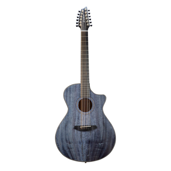 Breedlove Oregon Dreadnought Concerto Stormy Night 12 - String CE Myrtlewood - Myrtlewood - El Cajon Guitars and Music