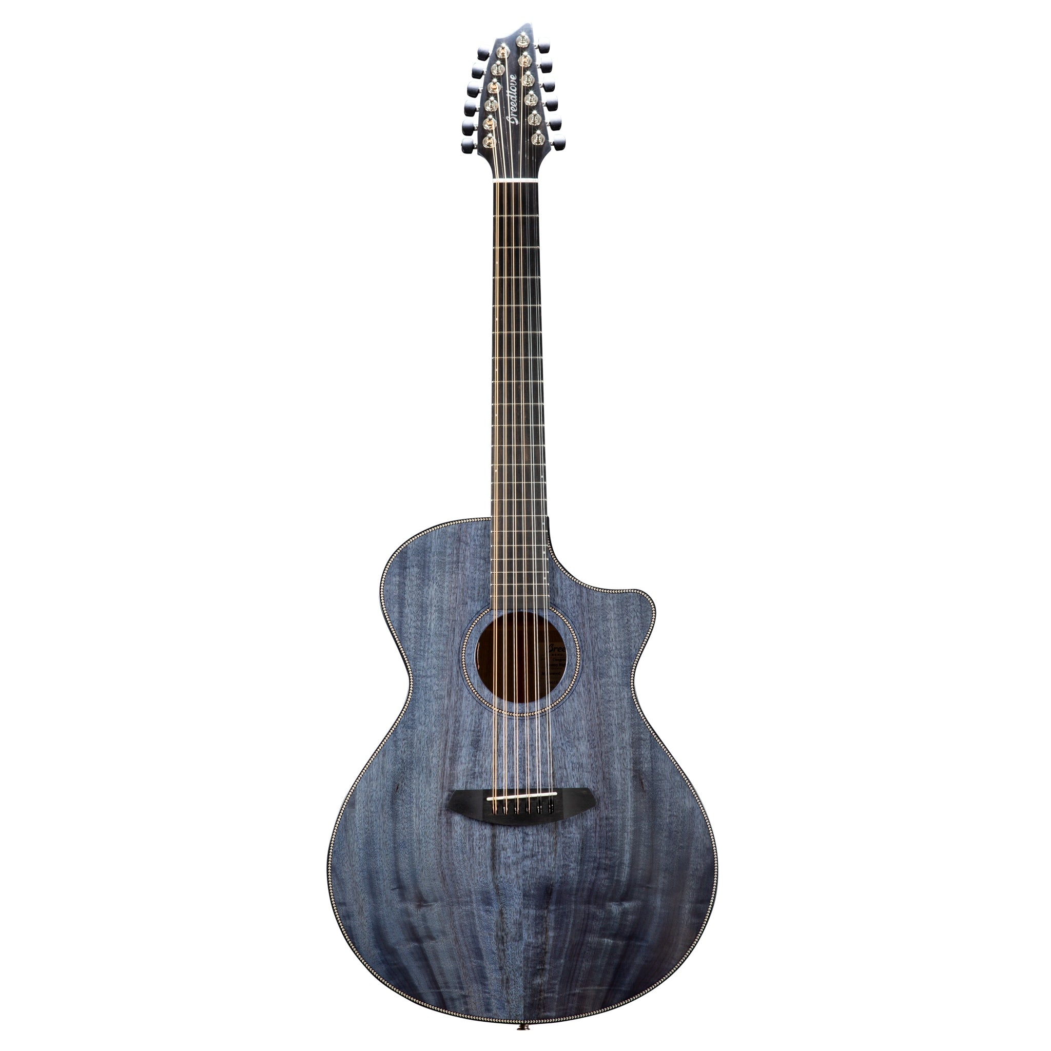 Breedlove Oregon Dreadnought Concerto Stormy Night 12 - String CE Myrtlewood - Myrtlewood - El Cajon Guitars and Music