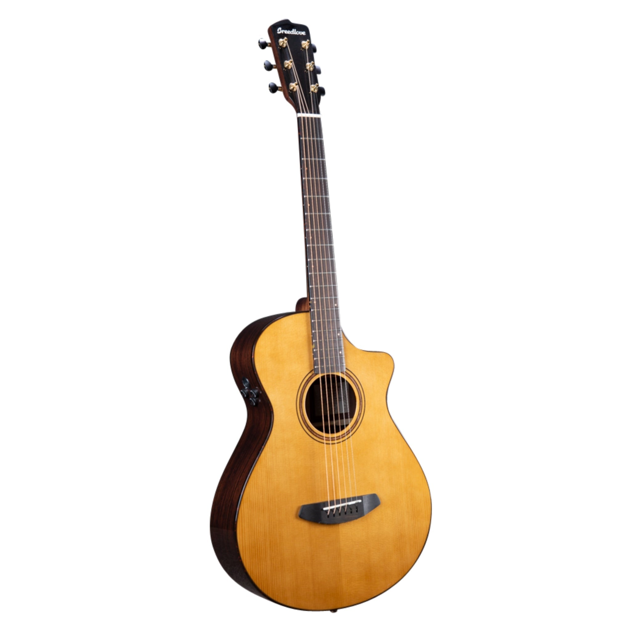 Breedlove Performer Pro Parlor Concertina Aged Toner CE European - EI Rosewood Hardshell Case Included - El Cajon Guitars and Music