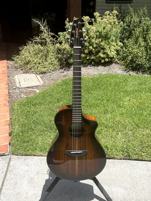 Breedlove Pursuit Exotic S Concert Edgeburst CE Koa - Koa - B - STOCK SPECIAL BUY - El Cajon Guitars and Music