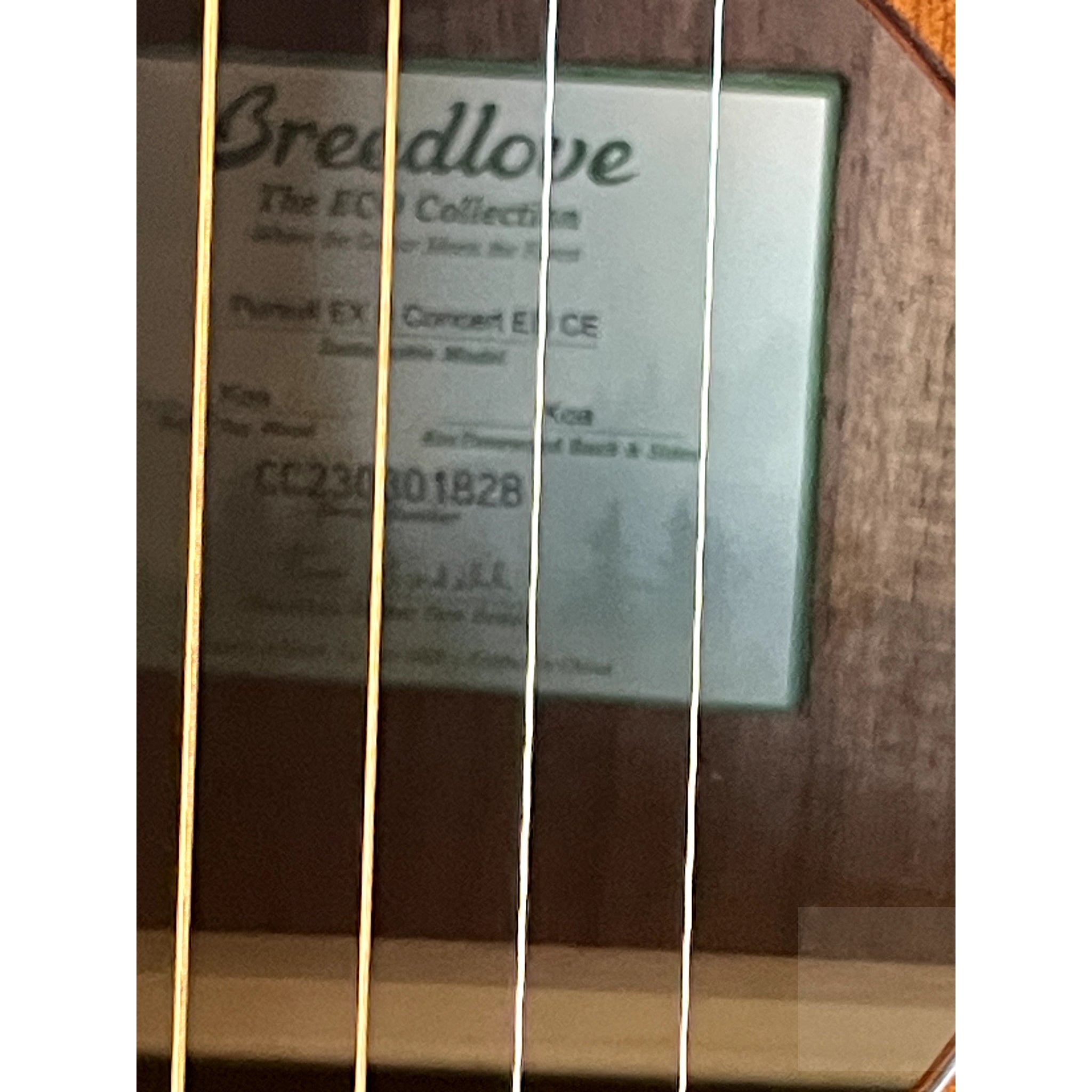 Breedlove Pursuit Exotic S Concert Edgeburst CE Koa - Koa - B - STOCK SPECIAL BUY - El Cajon Guitars and Music