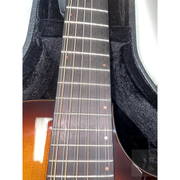 Breedlove Solo Pro Concert Edgeburst 12 String CE Red Cedar - African Mahogany - El Cajon Guitars and Music