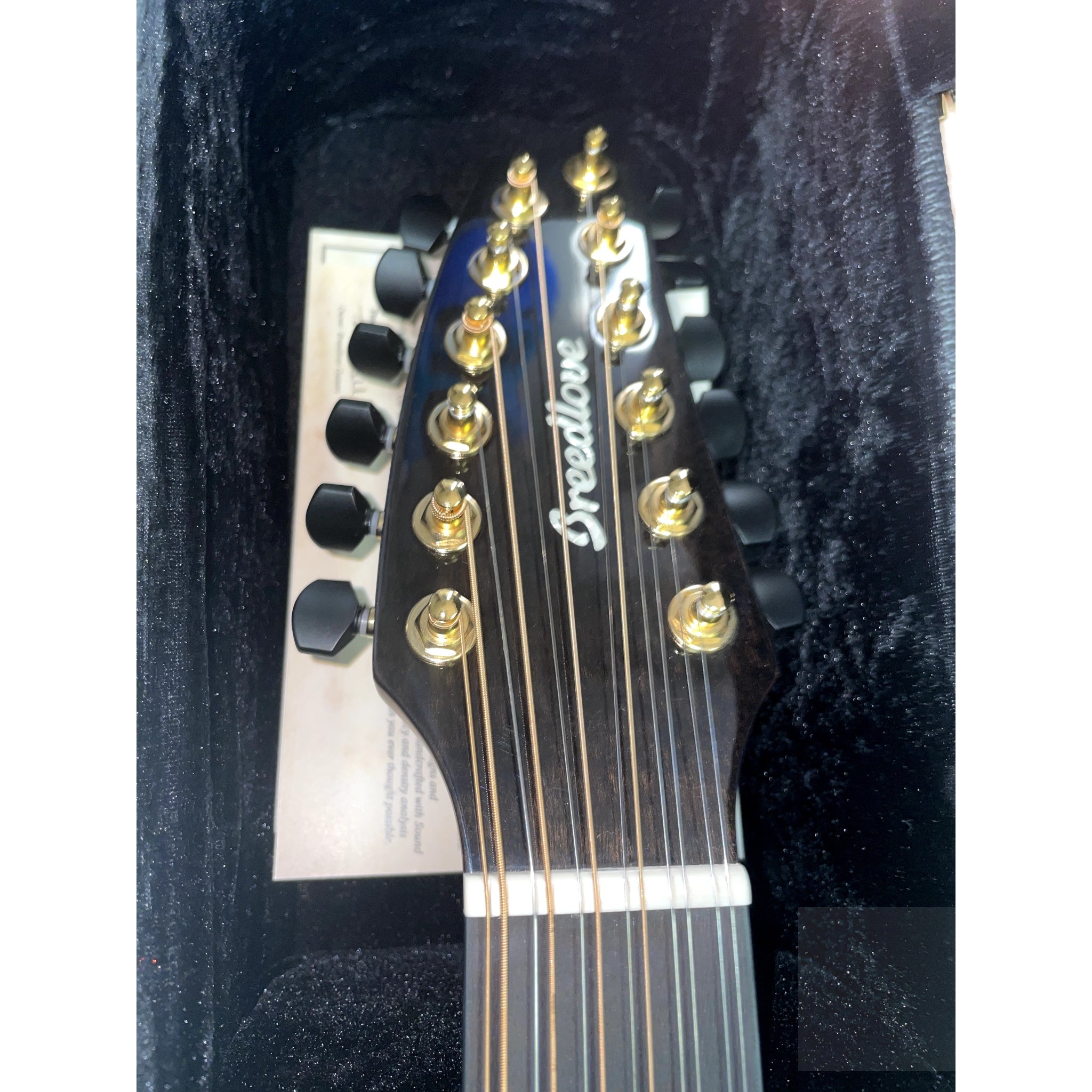 Breedlove Solo Pro Concert Edgeburst 12 String CE Red Cedar - African Mahogany - El Cajon Guitars and Music