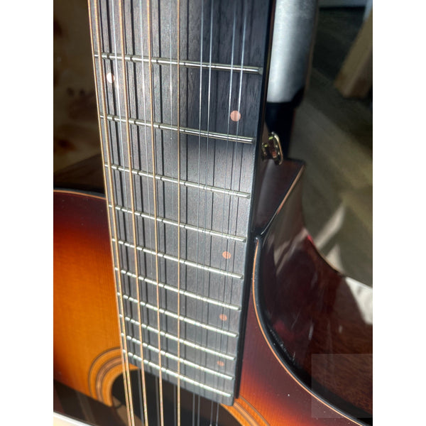 Breedlove Solo Pro Concert Edgeburst 12 String CE Red Cedar - African Mahogany - El Cajon Guitars and Music