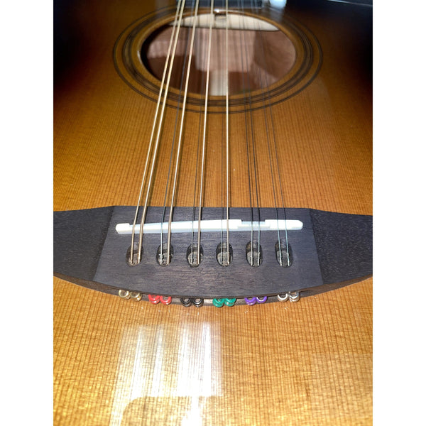 Breedlove Solo Pro Concert Edgeburst 12 String CE Red Cedar - African Mahogany - El Cajon Guitars and Music