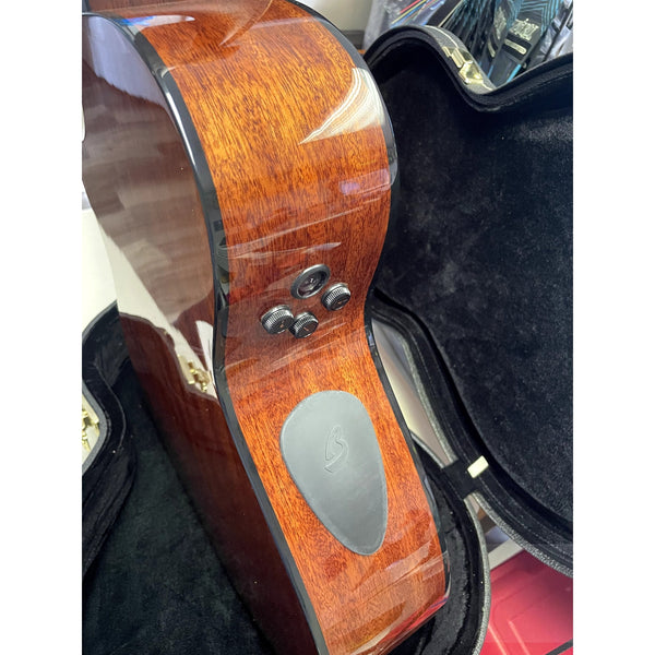 Breedlove Solo Pro Concert Edgeburst 12 String CE Red Cedar - African Mahogany - El Cajon Guitars and Music