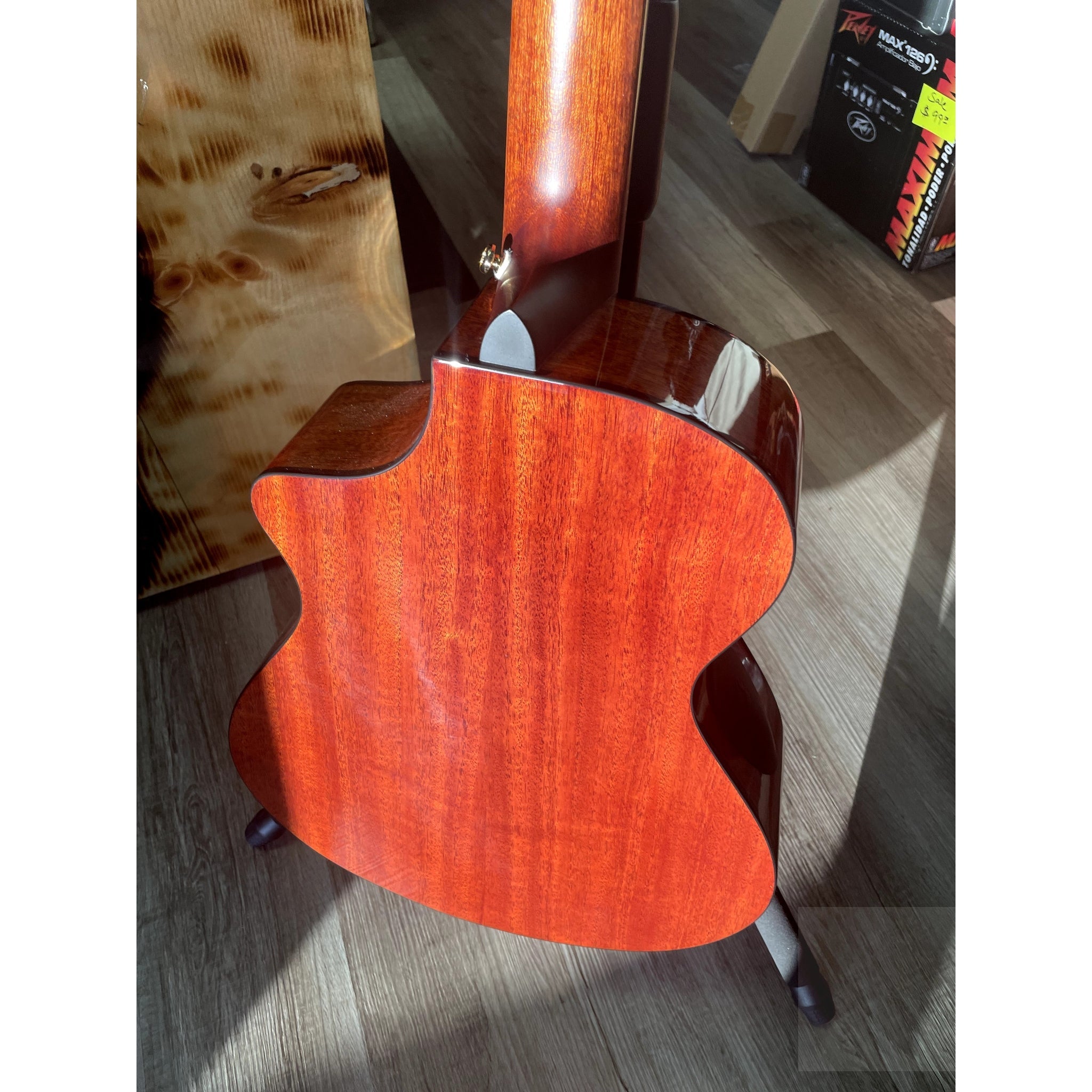Breedlove Solo Pro Concert Edgeburst 12 String CE Red Cedar - African Mahogany - El Cajon Guitars and Music