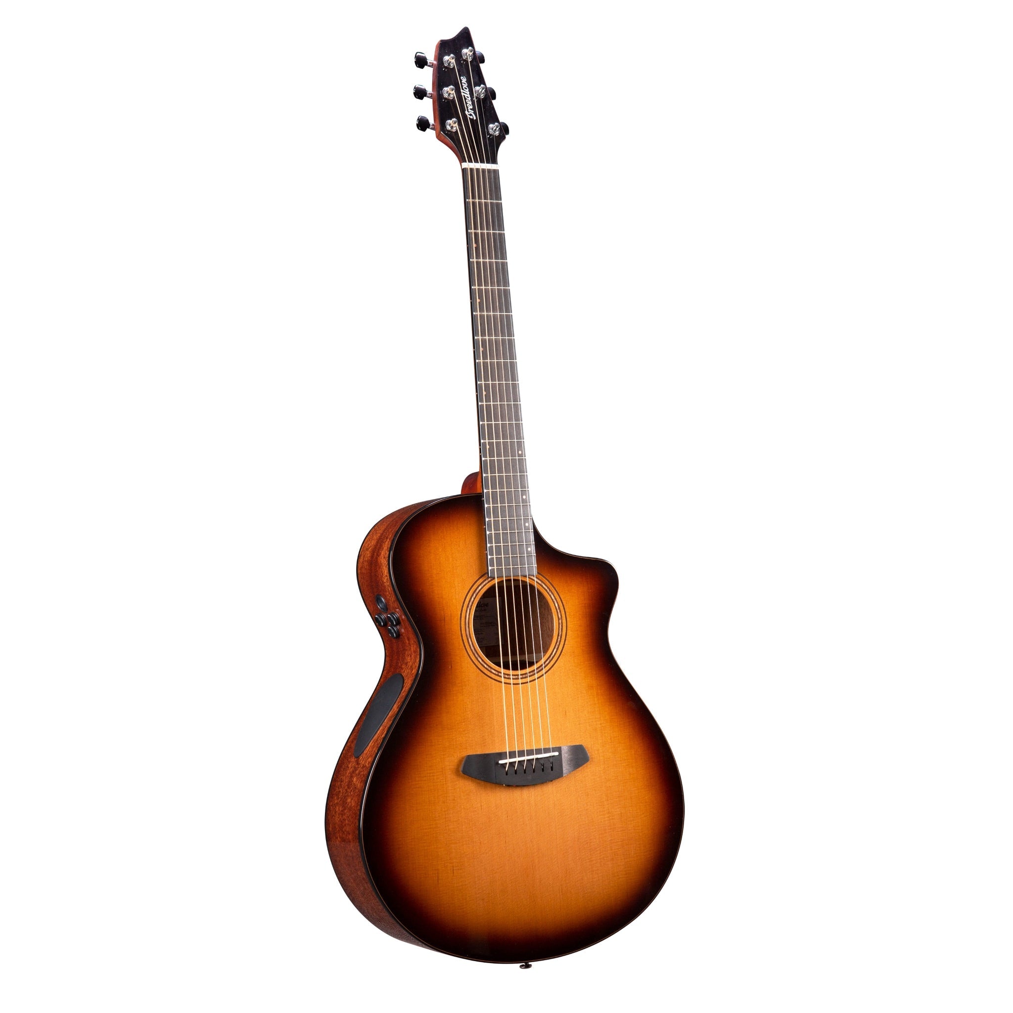 Breedlove Solo Pro Concert Edgeburst CE Red Cedar - African Mahogany - El Cajon Guitars and Music