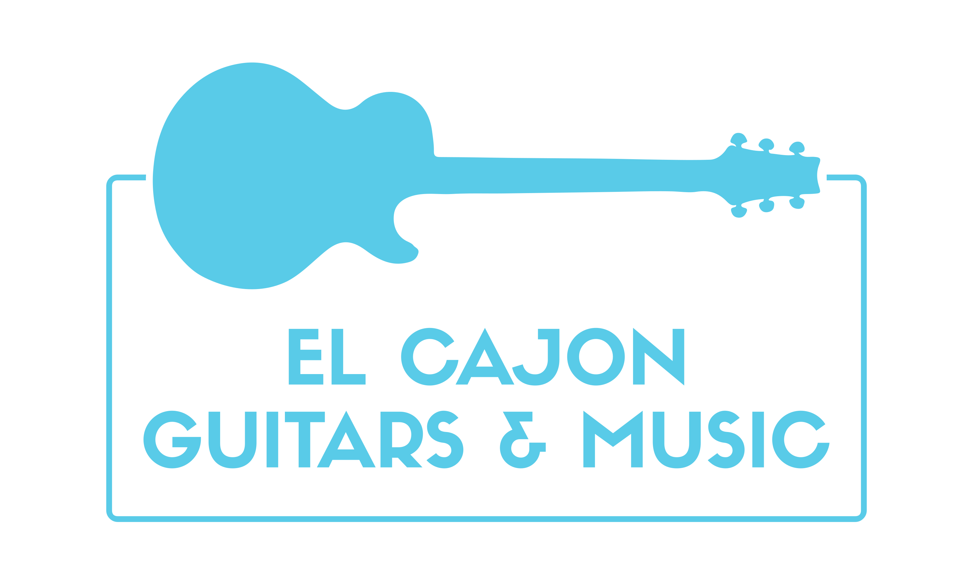 El Cajon Guitars & Music Logo