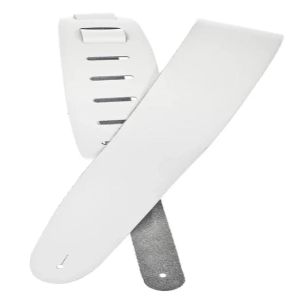 D'addario Guitar Strap 25BL02, white - El Cajon Guitars and Music