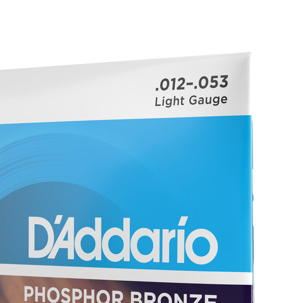 D'Addario Guitar Strings - Phosphor Bronze Acoustic Guitar Strings - EJ16 - Rich, Full Tonal Spectrum - for 6 String Guitars - El Cajon Guitars and Music