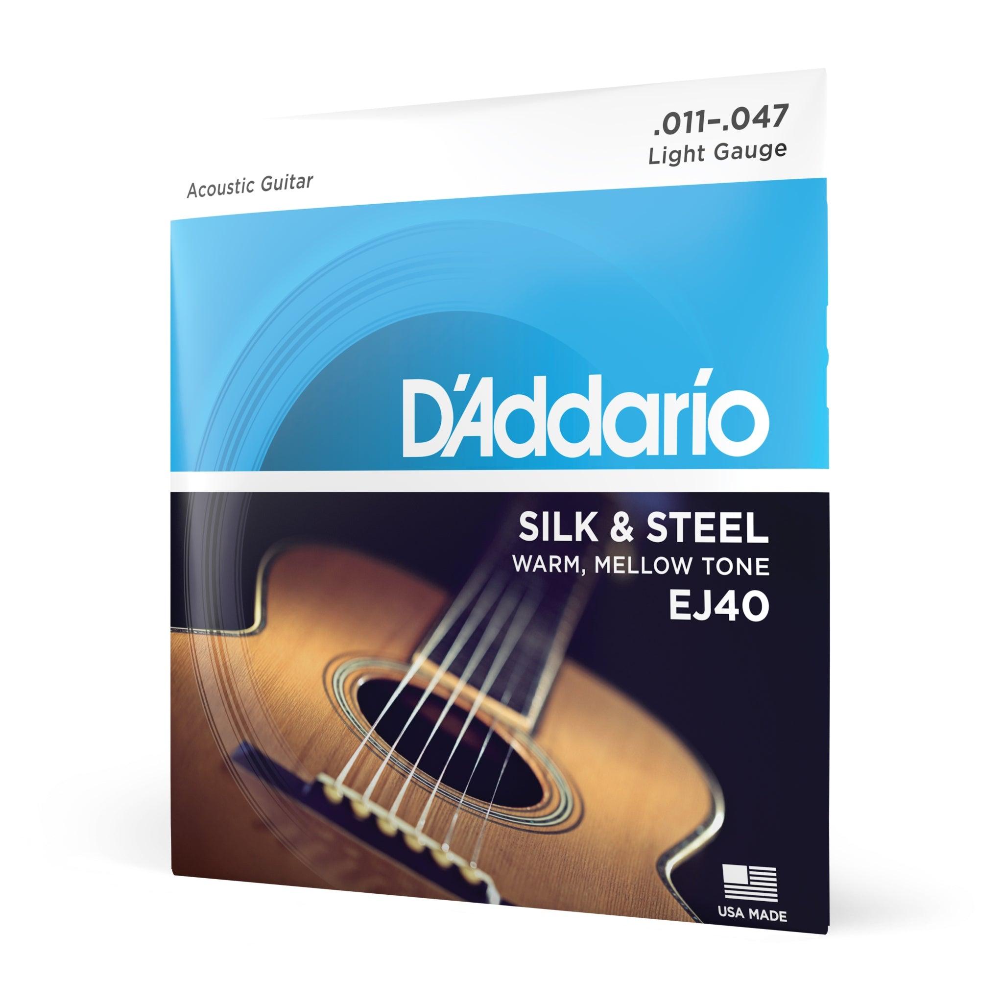D'addario Silk & Steel EJ40 - El Cajon Guitars and Music