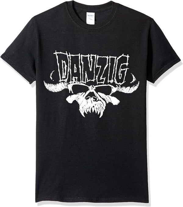 Danzig Skull Logo Mens T-shirt Officially Licensed