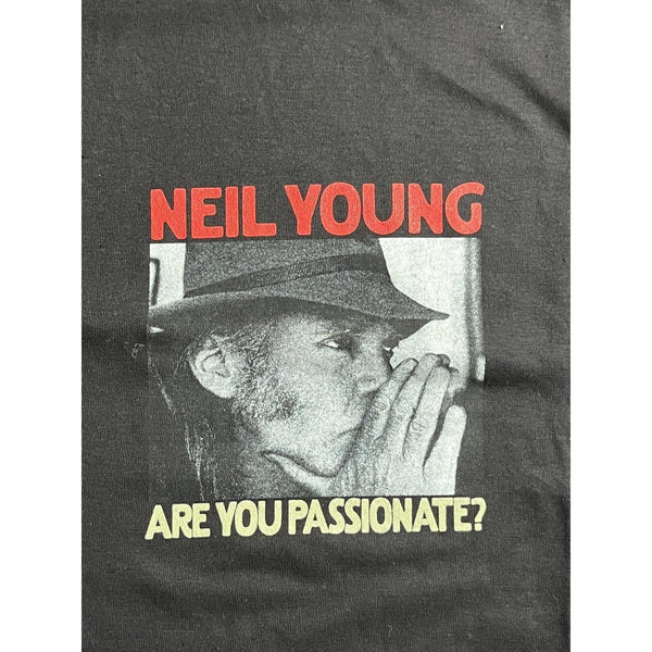 Vintage Neil Young T-shirt Are You Passionate? Shirt - L