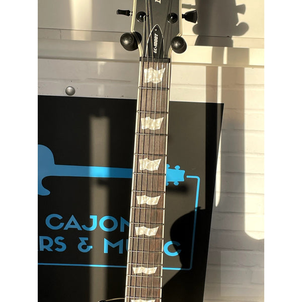 ESP LTD Deluxe EC - 1000T CTM Electric Guitar Tobacco Sunburst Satin with Case - Open Box Special - El Cajon Guitars and Music