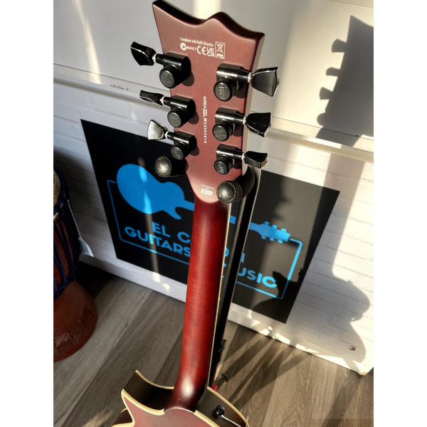 ESP LTD Deluxe EC - 1000T CTM Electric Guitar Tobacco Sunburst Satin with Case - Open Box Special - El Cajon Guitars and Music
