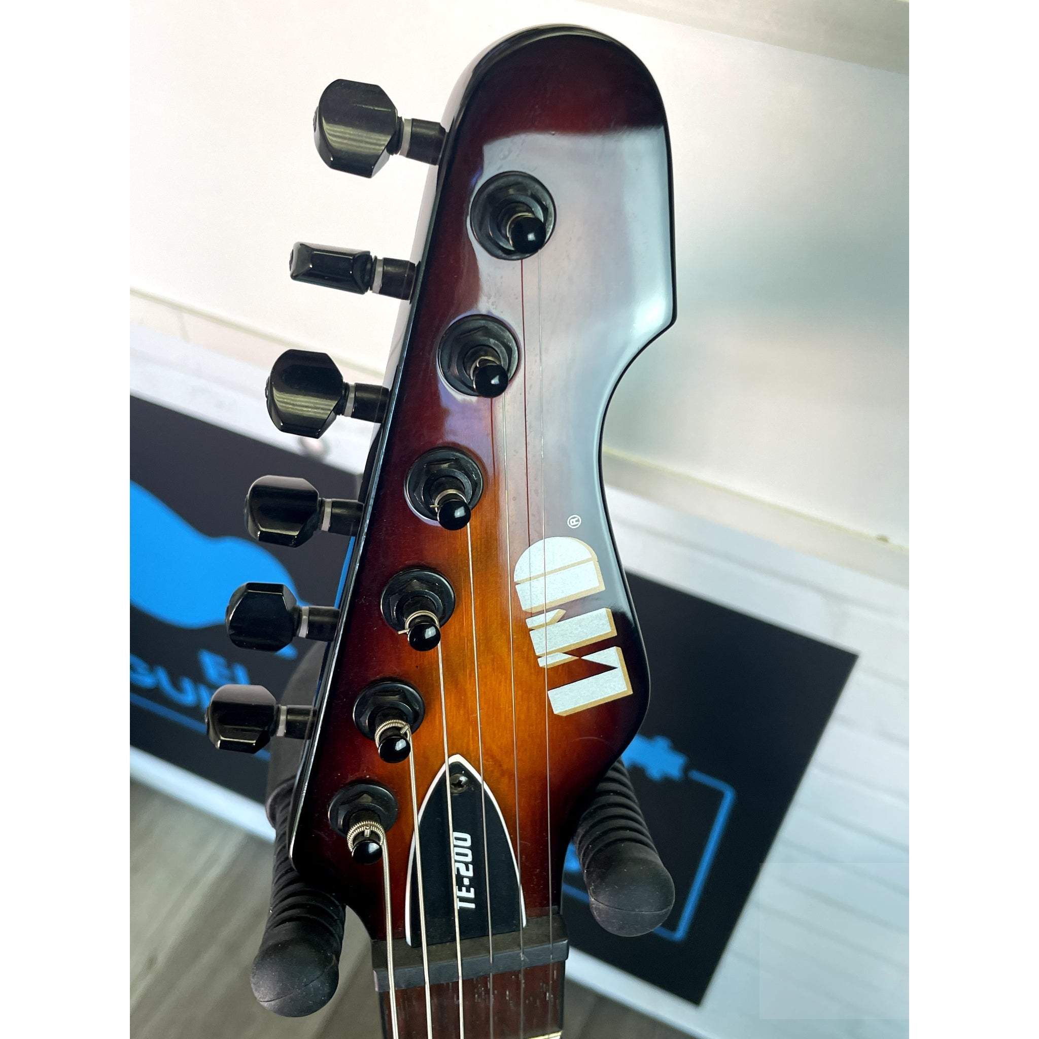 ESP LTD TE - 200 NOS Rosewood Tobacco Sunburst Solid - Body Electric Guitar - Open Box Special - El Cajon Guitars and Music