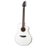 European Spruce - African Mahogany Discovery S Concert Satin White CE - El Cajon Guitars and Music