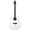 European Spruce - African Mahogany Discovery S Concert Satin White CE - El Cajon Guitars and Music