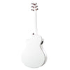 European Spruce - African Mahogany Discovery S Concert Satin White CE - El Cajon Guitars and Music