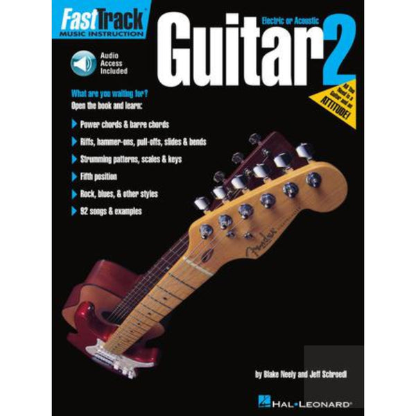 FastTrack Guitar Method – Book 2 - El Cajon Guitars and Music