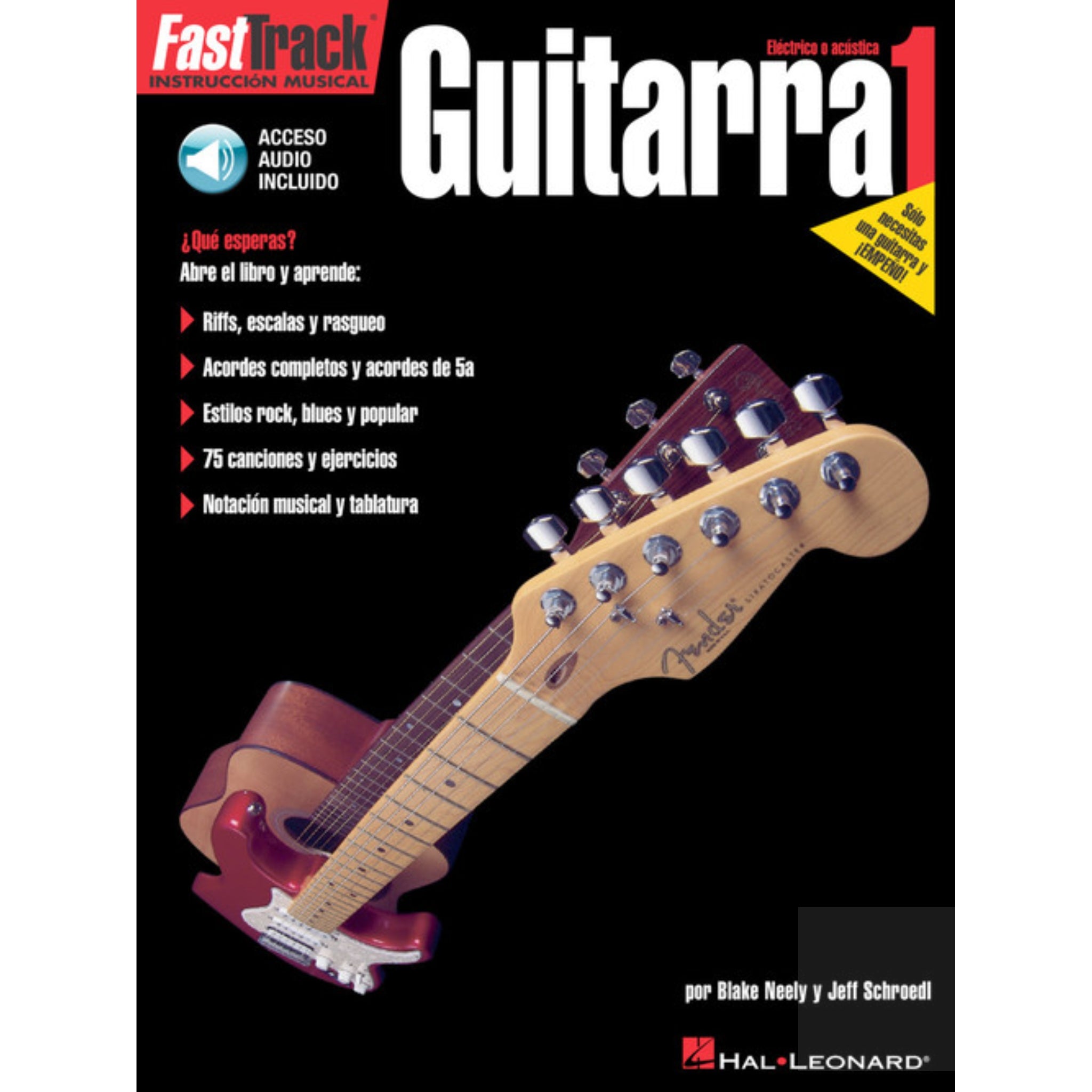 FastTrack Guitar Method – Spanish Edition - Level 1 - El Cajon Guitars and Music
