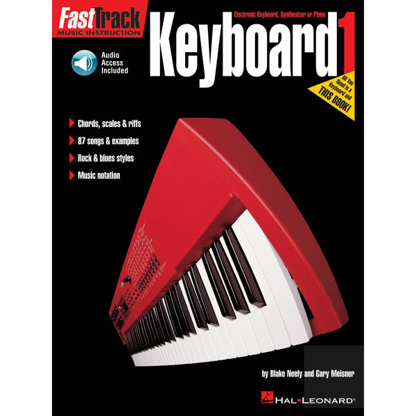 FastTrack Keyboard Method – Book 1 - El Cajon Guitars and Music
