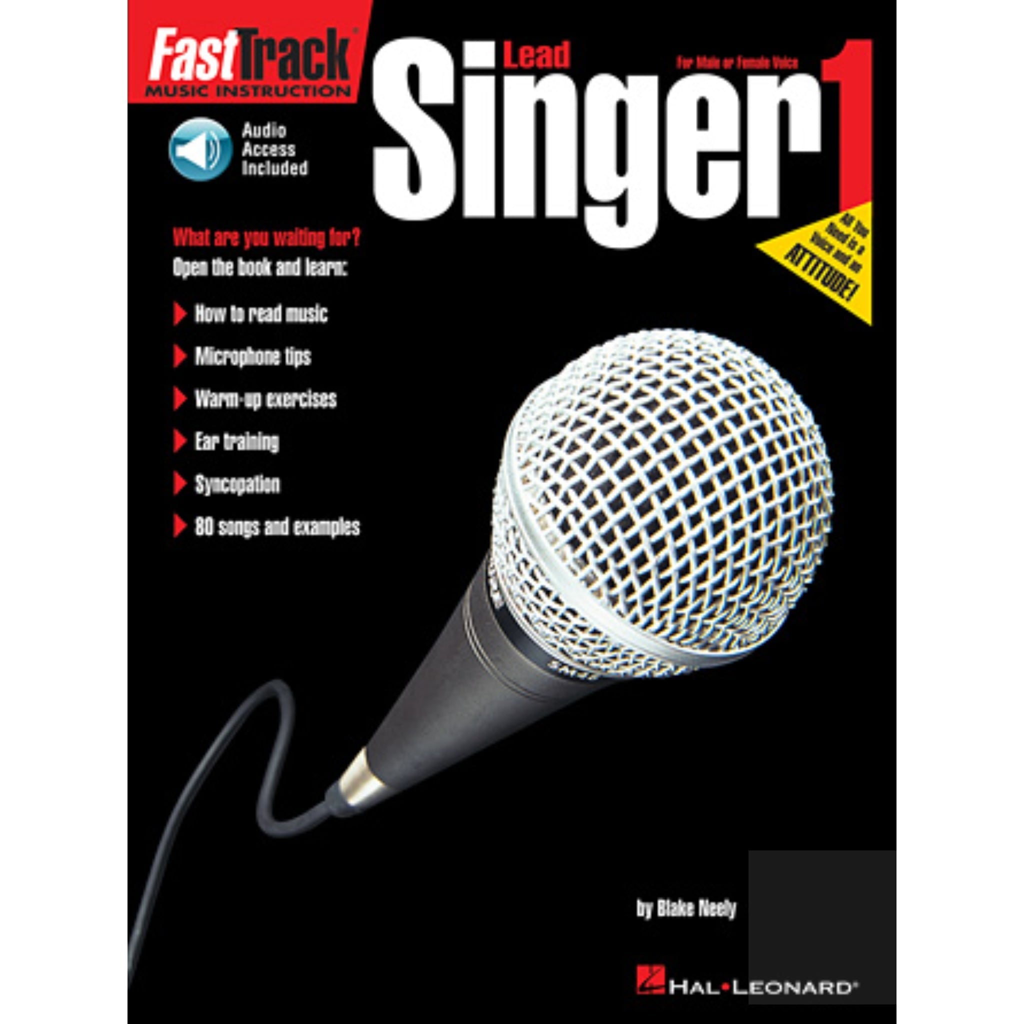 FastTrack Lead Singer Method – Book 1 - El Cajon Guitars and Music