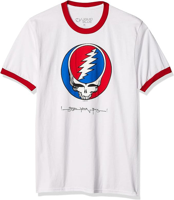 Grateful Dead Ringer Mens T-shirt