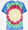 Grateful Dead Save Your Face Earth Crescent Moon Tie Dye Mens T-shirt