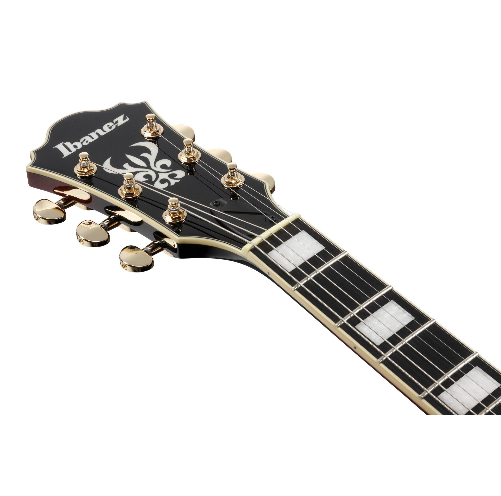 Ibanez AG95QA - AG Artcore Expressionist 6str Electric Guitar - Dark Brown Sunburst - El Cajon Guitars and Music