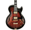 Ibanez AG95QA - AG Artcore Expressionist 6str Electric Guitar - Dark Brown Sunburst - El Cajon Guitars and Music