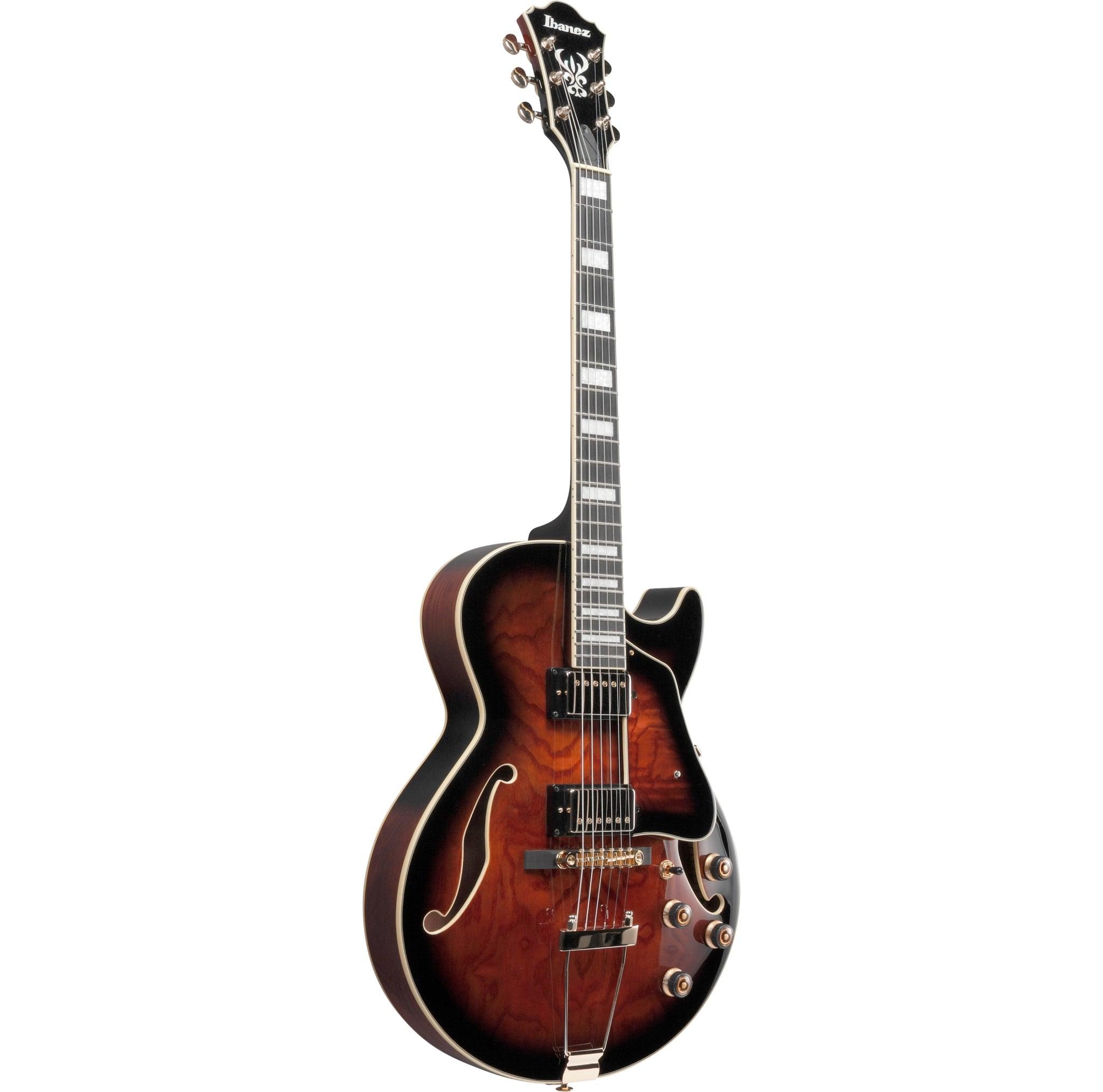 Ibanez AG95QA - AG Artcore Expressionist 6str Electric Guitar - Dark Brown Sunburst - El Cajon Guitars and Music