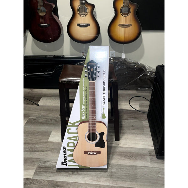 Ibanez IJV30 QUICK START 3/4 JAMPACK Acoustic Guitar Package - El Cajon Guitars and Music