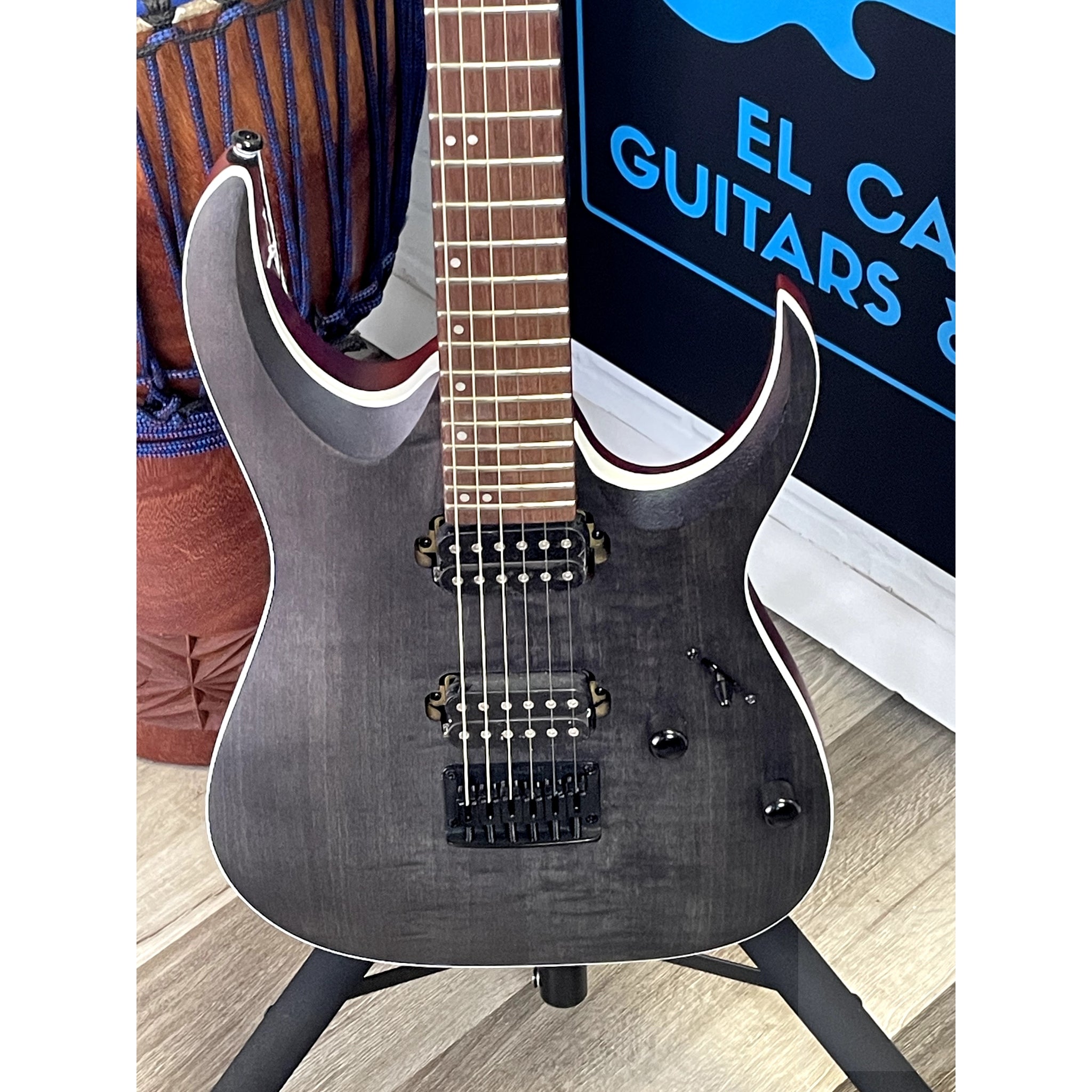 Ibanez RGA Standard 6str Electric Guitar - Transparent Gray Flat RGA42FMTGF - El Cajon Guitars and Music
