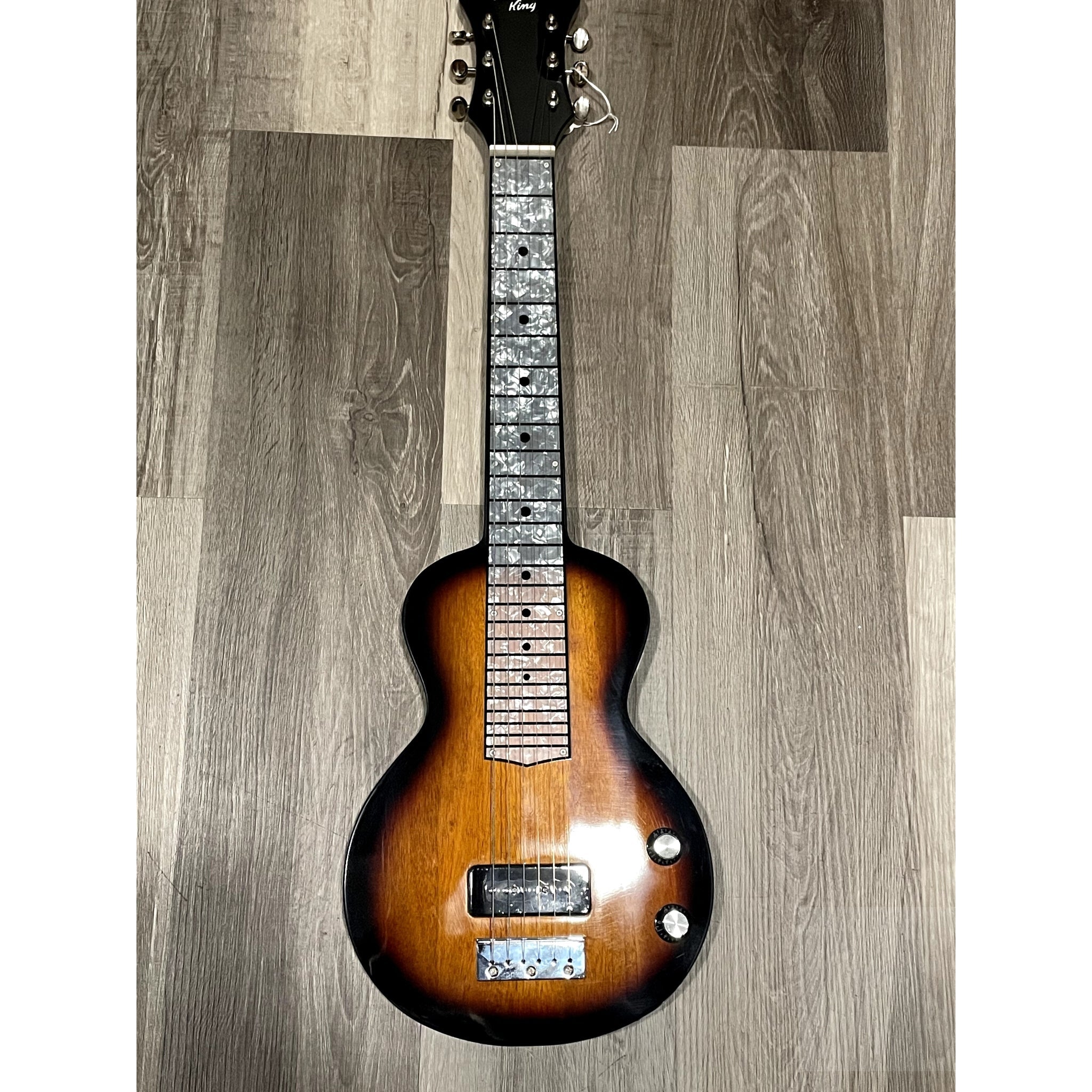 Lap Steel Guitar - Recording King - 6 - String Electric Guitar with P - 90 Pickup - El Cajon Guitars and Music