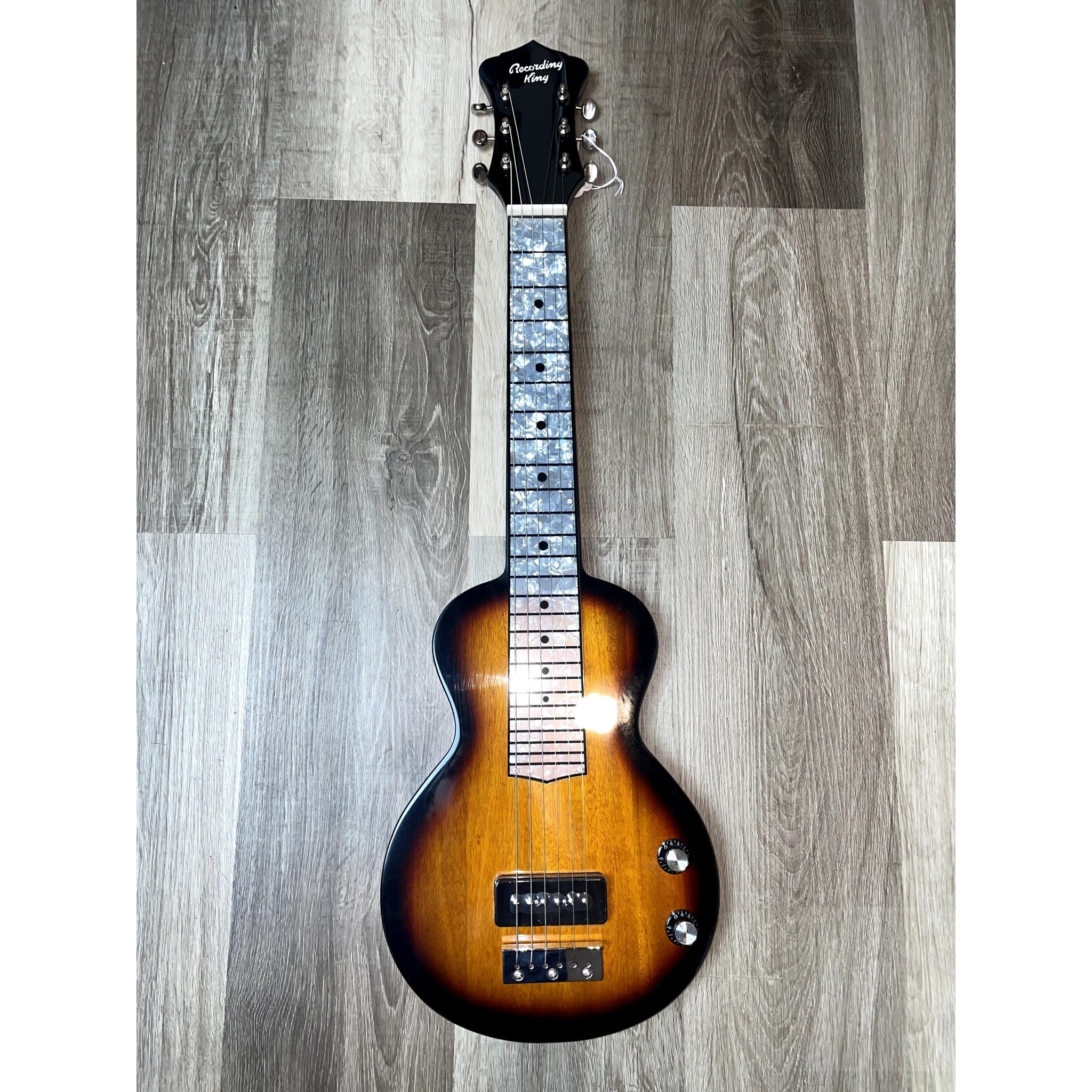 Lap Steel Guitar - Recording King - 6 - String Electric Guitar with P - 90 Pickup - El Cajon Guitars and Music