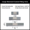 MusicNomad (NEW) Fret Leveler - Diamond U - File for Leveling Single Guitar Frets - 3 Pack (1.25”, 2”, 3”) - El Cajon Guitars and Music