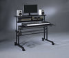 Musiea BE100 Series Sit-Stand Music Recording Studio Desk Workstation w/2x3U Rack