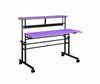 Musiea BE100 Series Sit-Stand Music Recording Studio Desk Workstation w/2x3U Rack