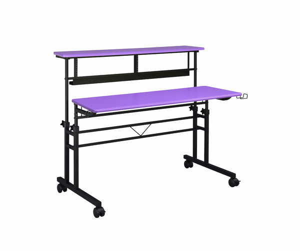 Musiea BE100 Series Sit-Stand Music Recording Studio Desk Workstation w/2x3U Rack