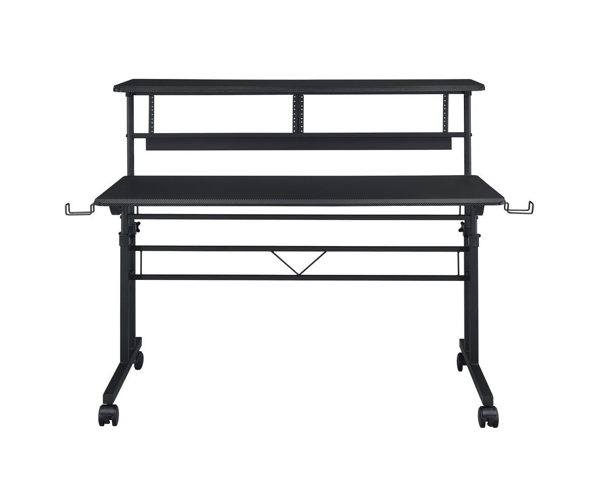 Musiea BE100 Series Sit-Stand Music Recording Studio Desk Workstation w/2x3U Rack