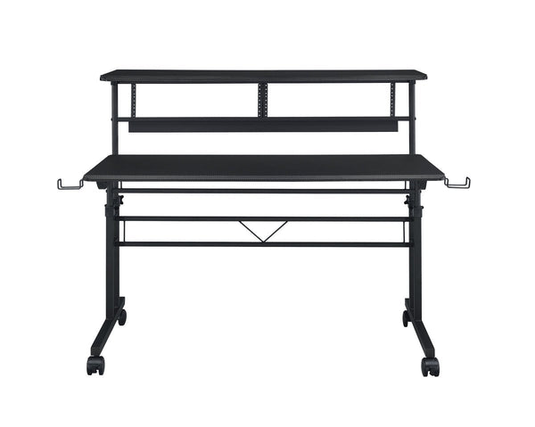 Musiea BE100 Series Sit-Stand Music Recording Studio Desk Workstation w/2x3U Rack