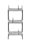 Musiea BX300 3 Tier Vinyl Record Holder for Albums, Magazine Display, Book and Files Organizer