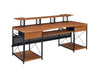 Musiea EX200 Series Pro Music Recording Studio Desk Workstation w/ 3 x 4U Rack and 2 x 9U Rack